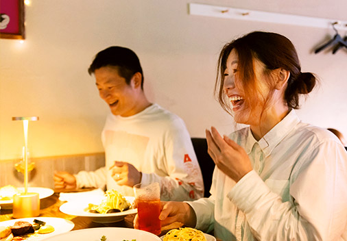 食事の様子