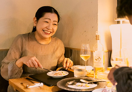 食事の様子
